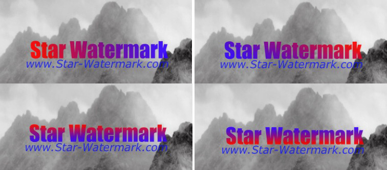add watermark to photos