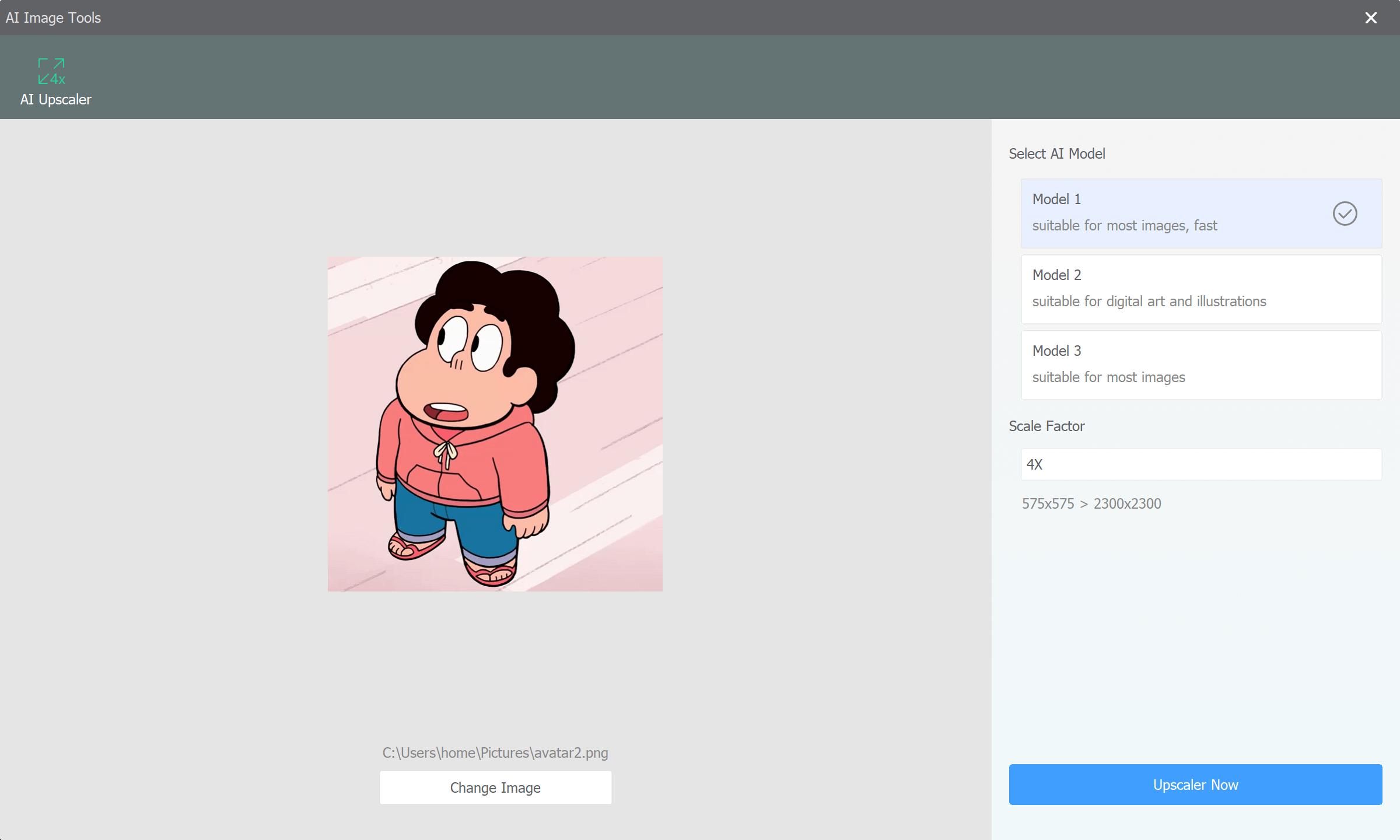 Select an AI Model