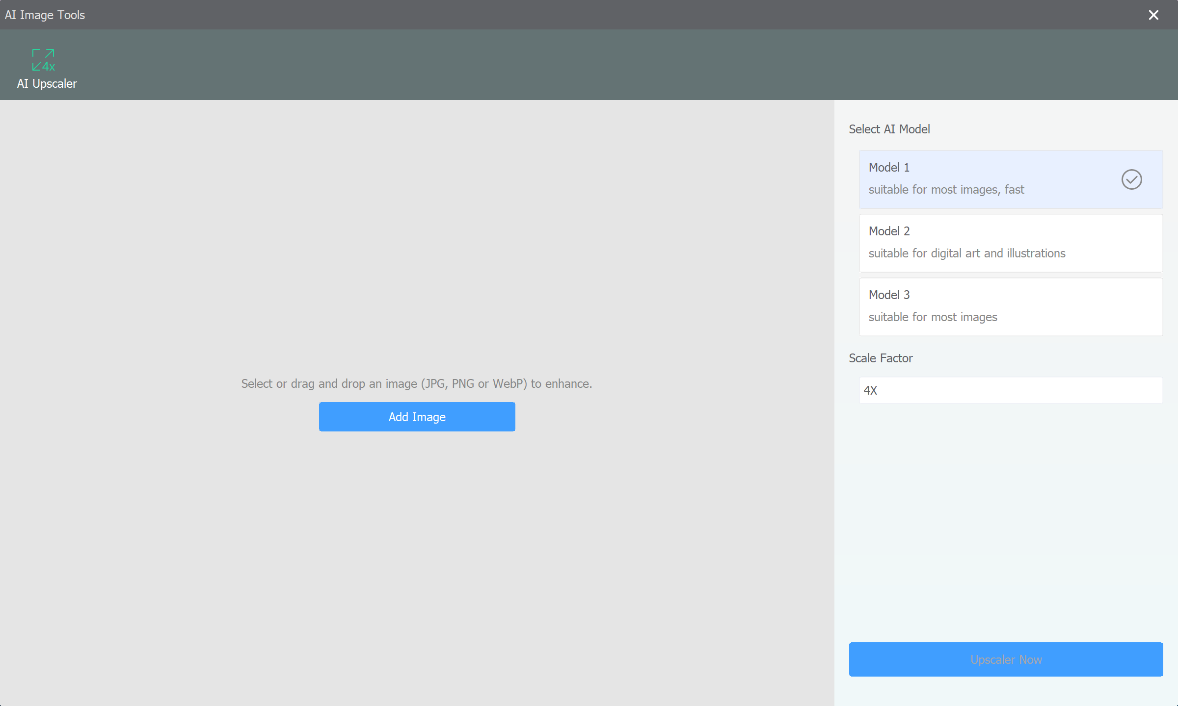 Select an AI Model