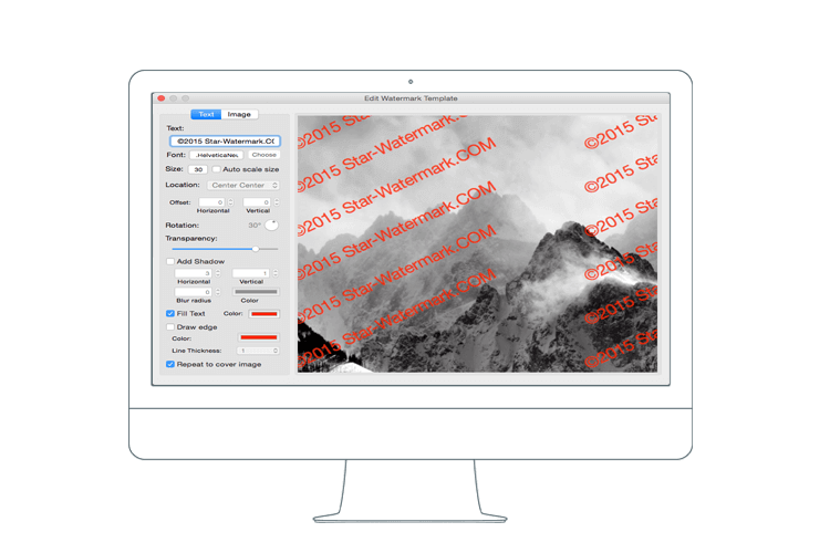 Star Watermark for macOS screenshot